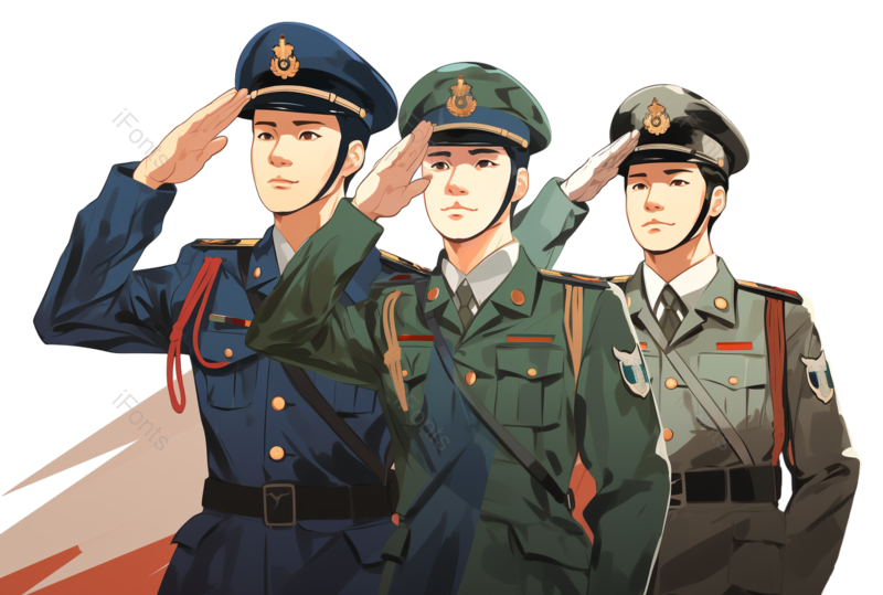科技图片,军人元素,PNG,免抠素材